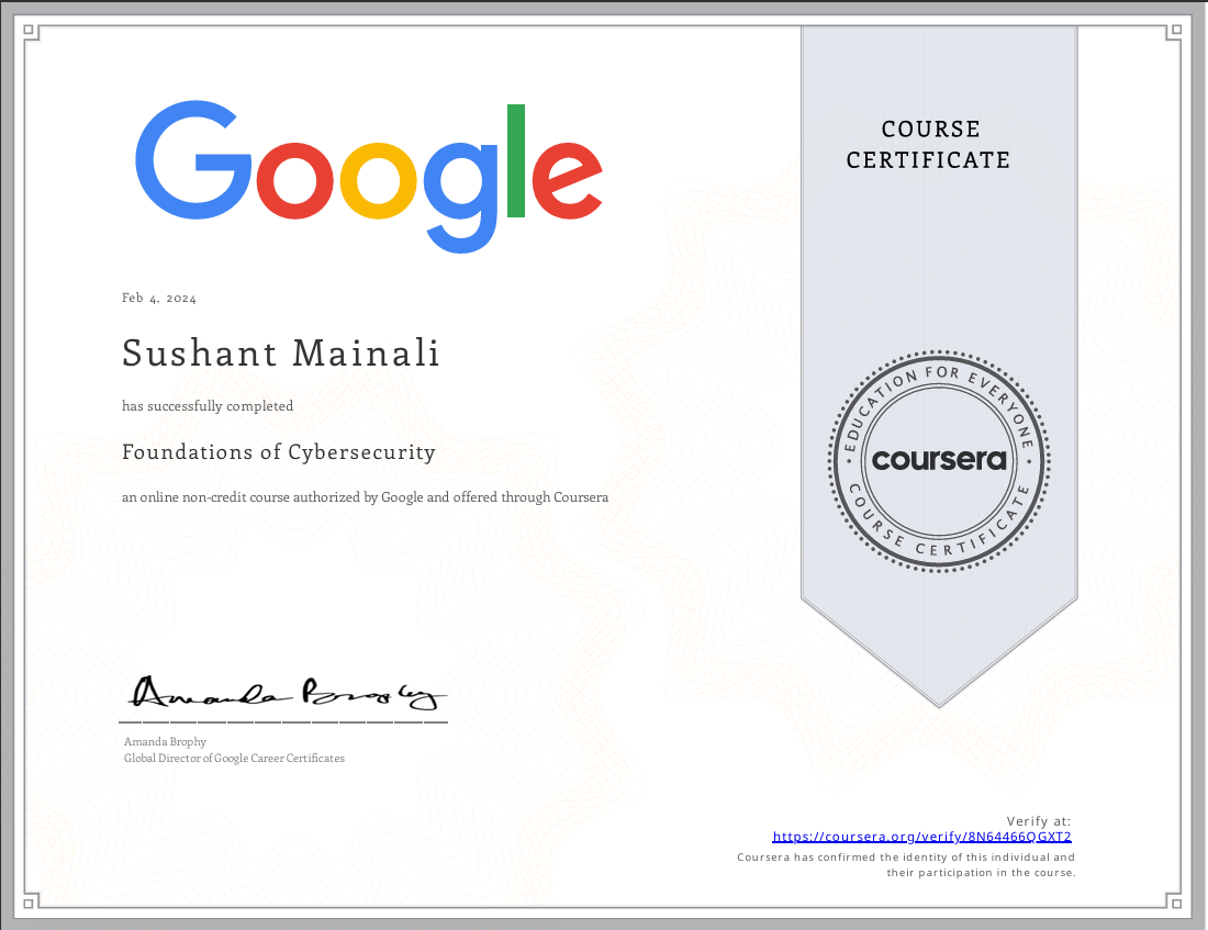 Certification 4